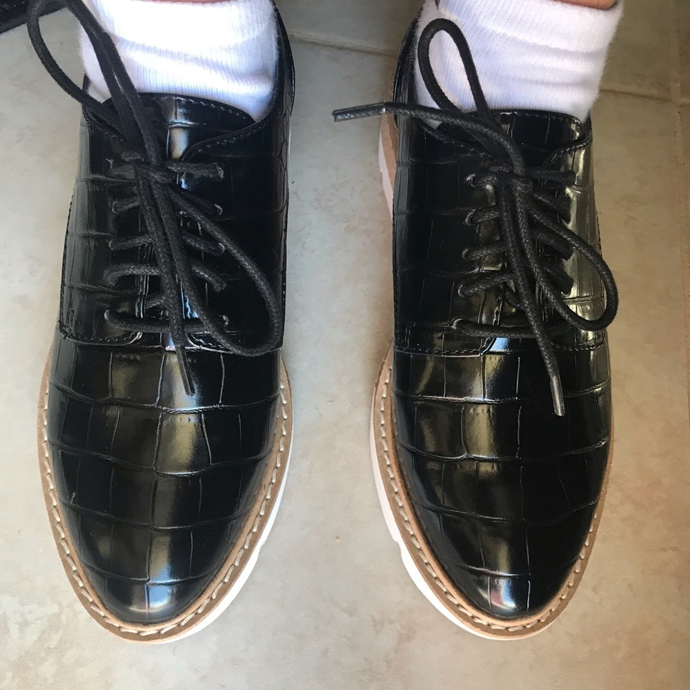 STEVE MADDEN Wrenley platform Oxford shoes. ⚜️⚜️⚜️ - Picture 9 of 14